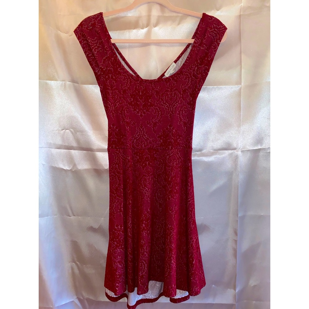 Red dress